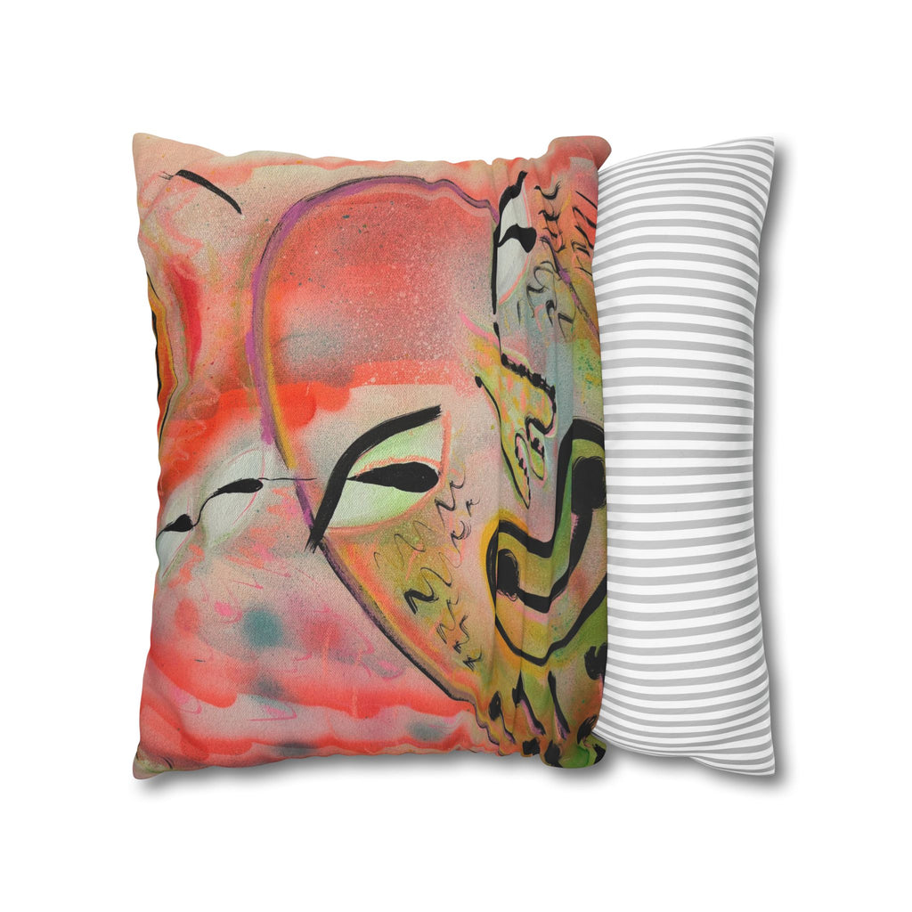 Square Poly Canvas Pillowcase
