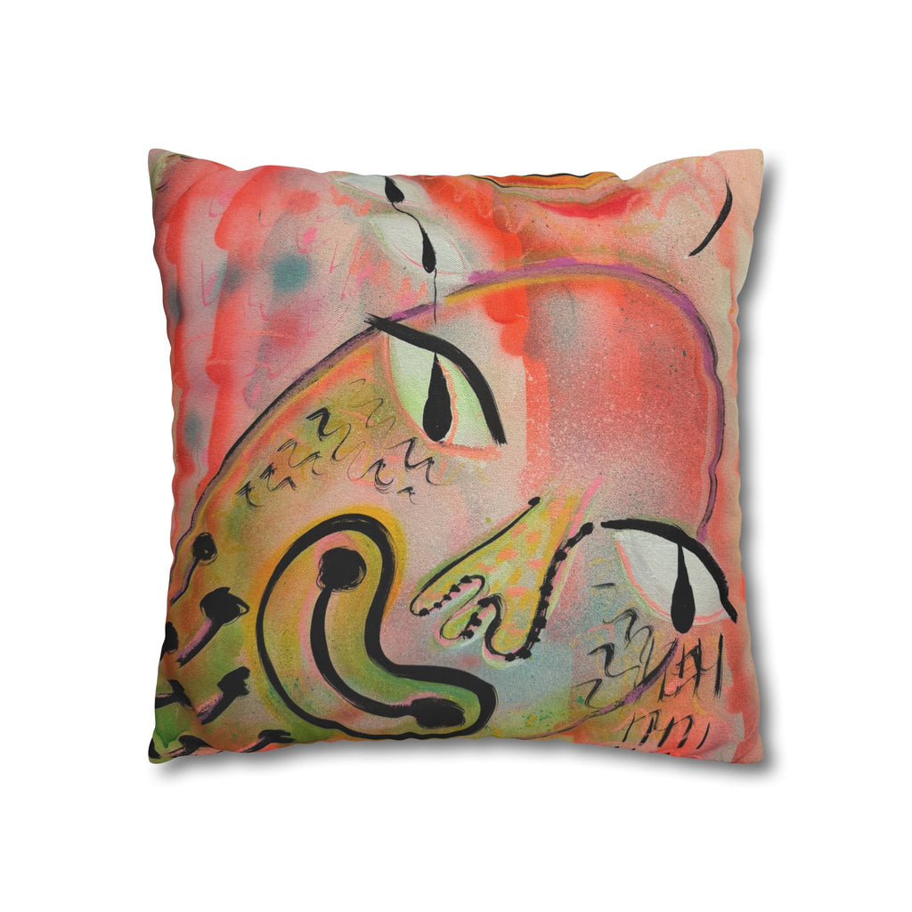 Square Poly Canvas Pillowcase