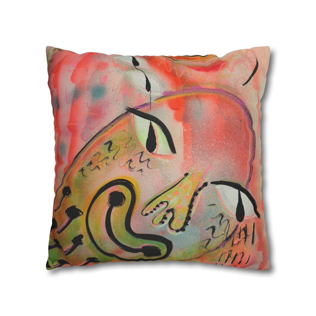 Square Poly Canvas Pillowcase