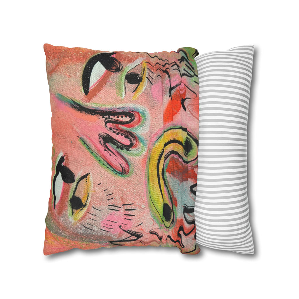 Square Poly Canvas Pillowcase