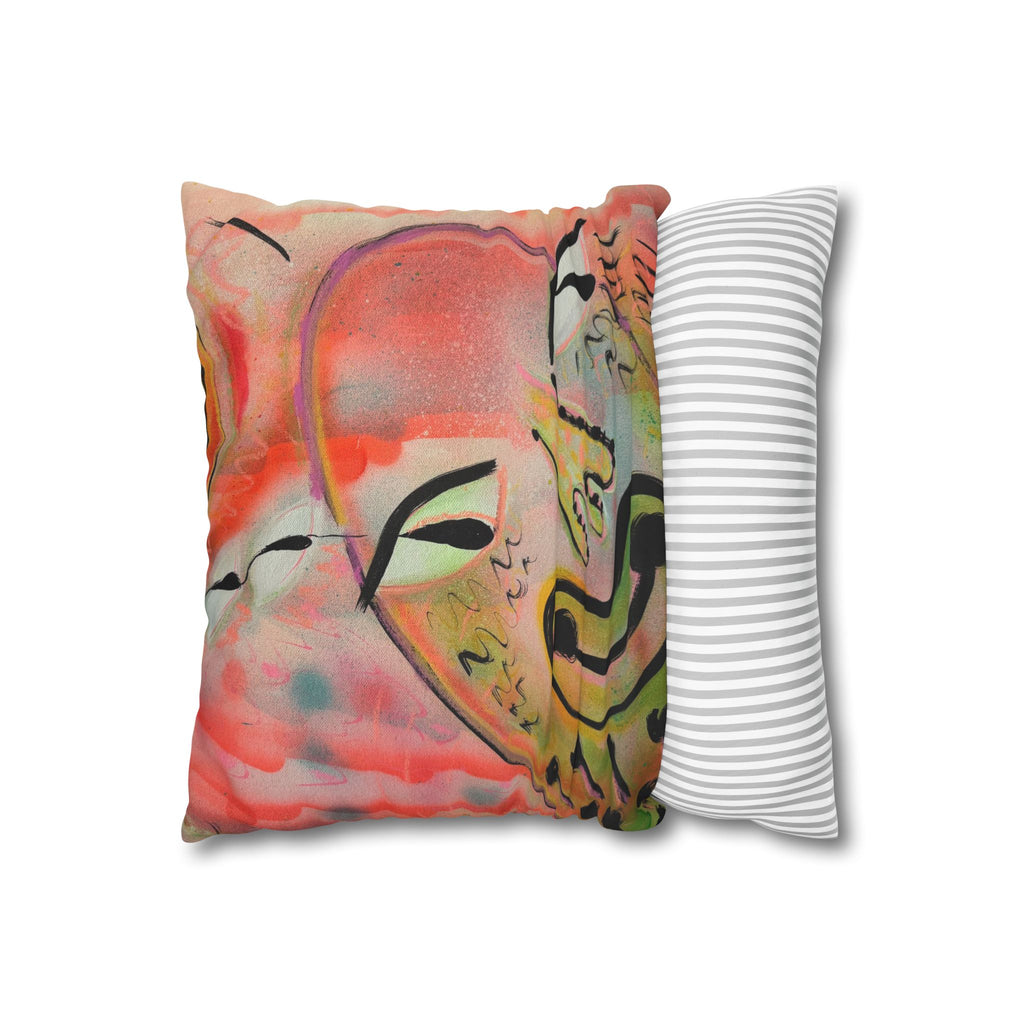 Square Poly Canvas Pillowcase