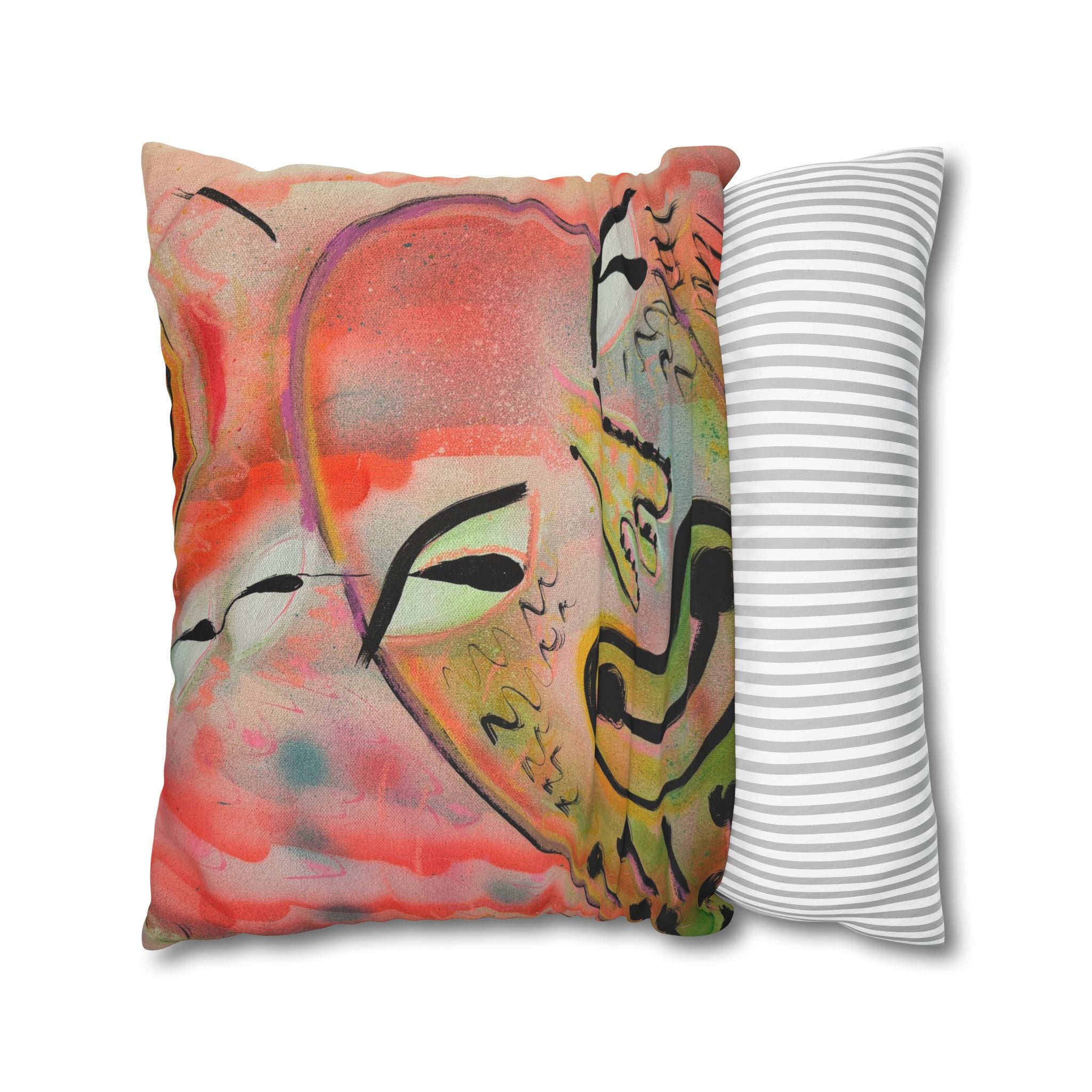 Square Poly Canvas Pillowcase