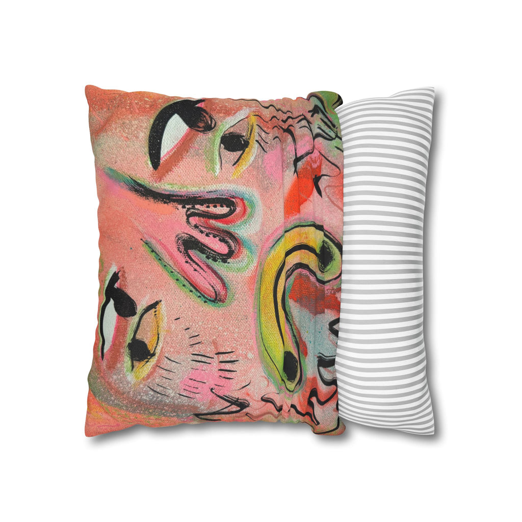 Square Poly Canvas Pillowcase