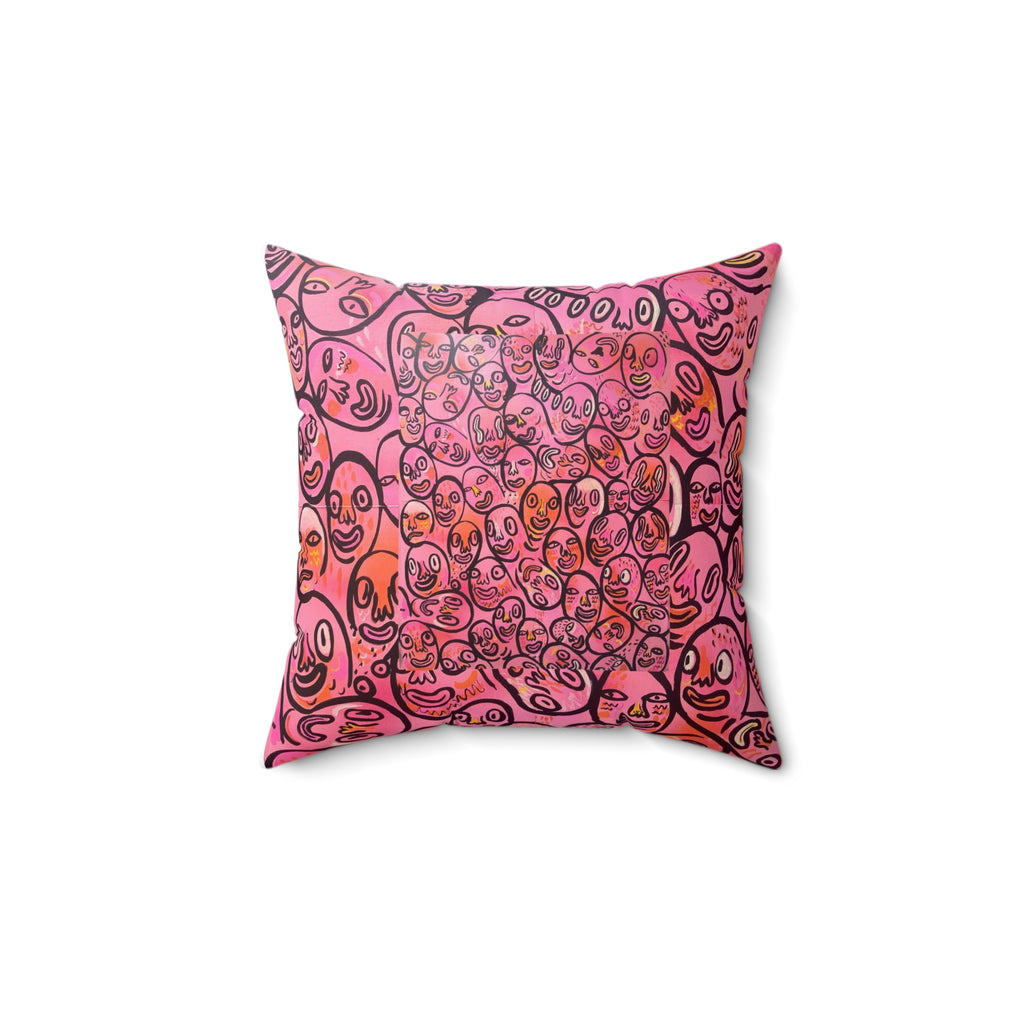 Spun Polyester Square Pillow