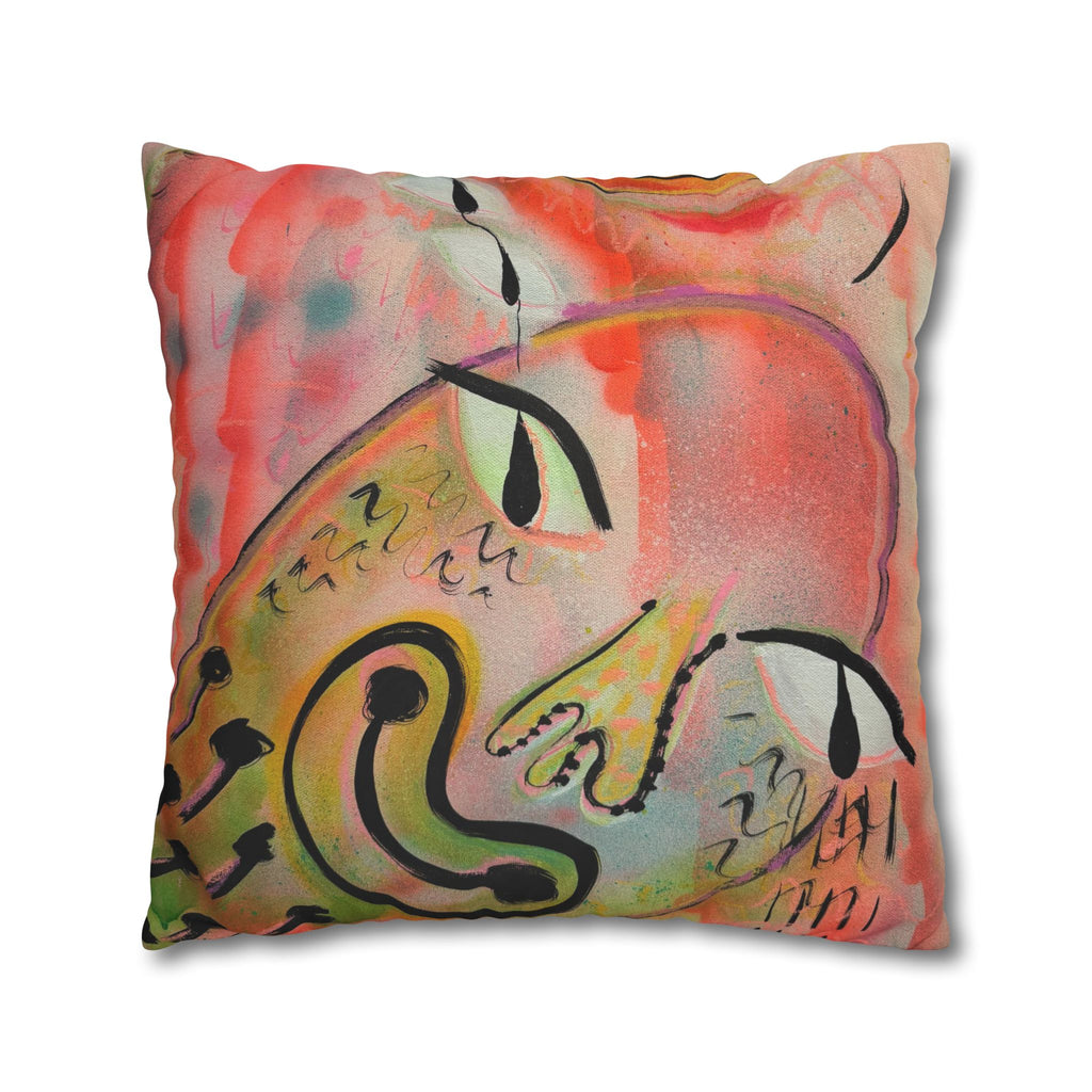 Square Poly Canvas Pillowcase