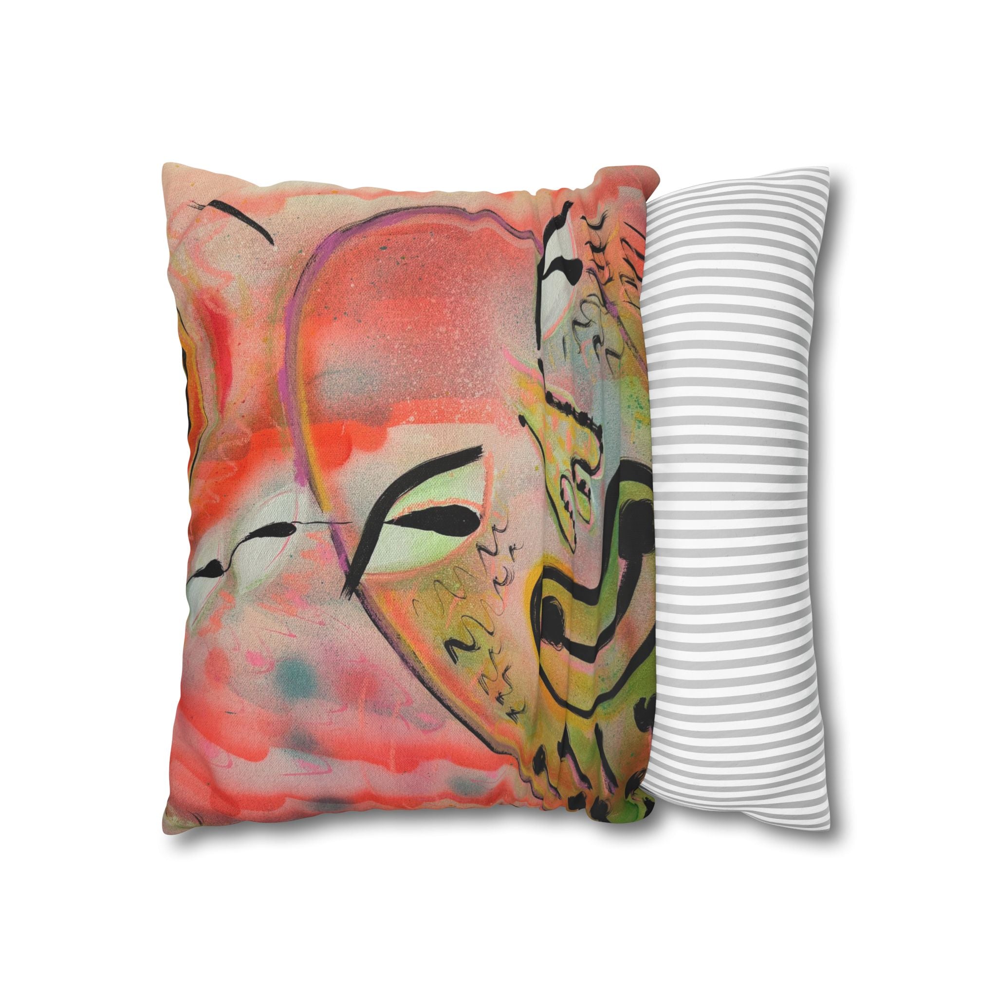 Square Poly Canvas Pillowcase