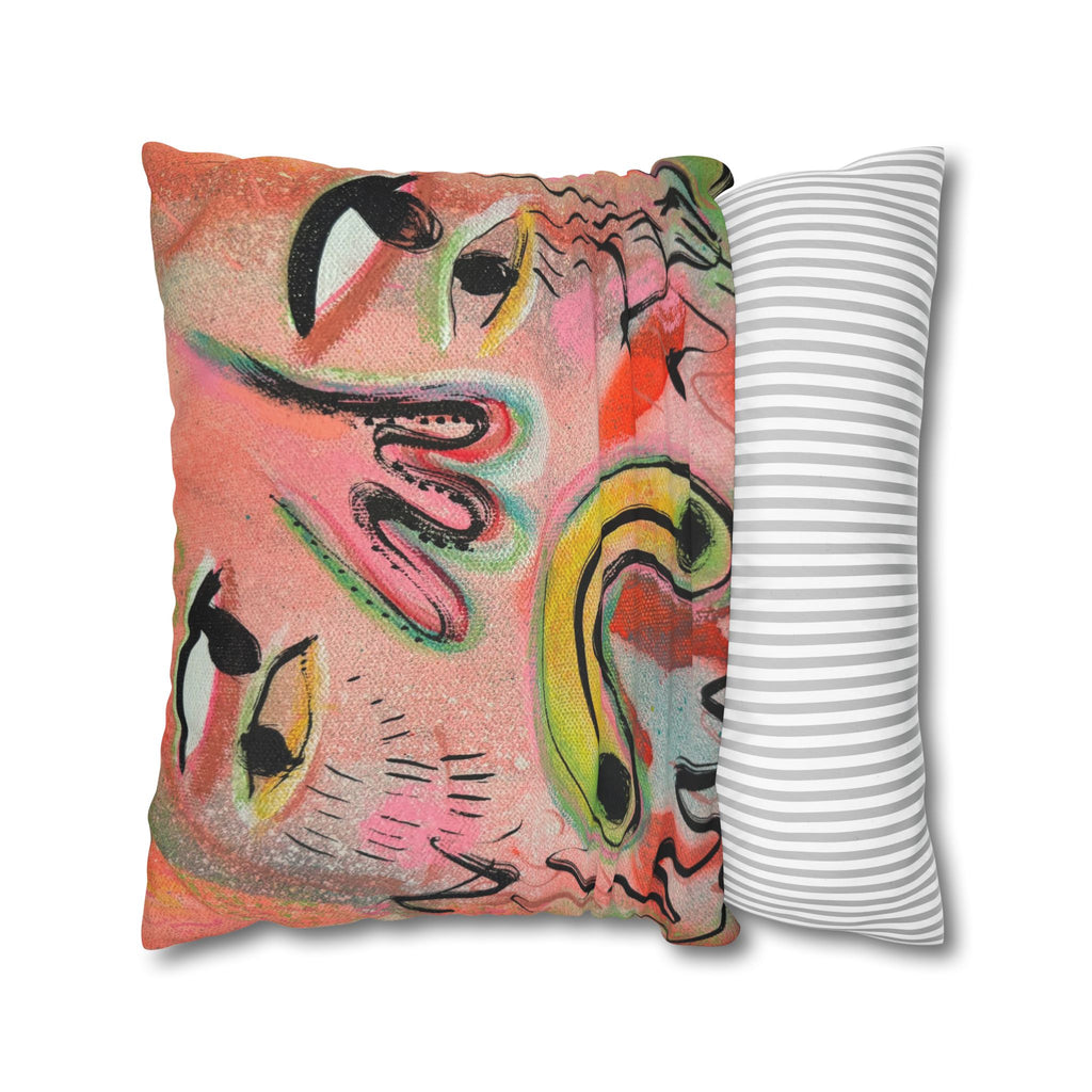 Square Poly Canvas Pillowcase