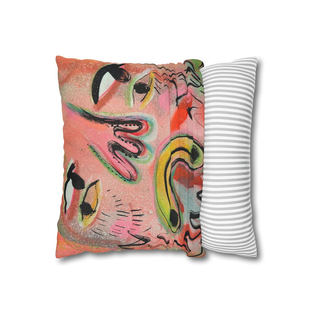 Square Poly Canvas Pillowcase