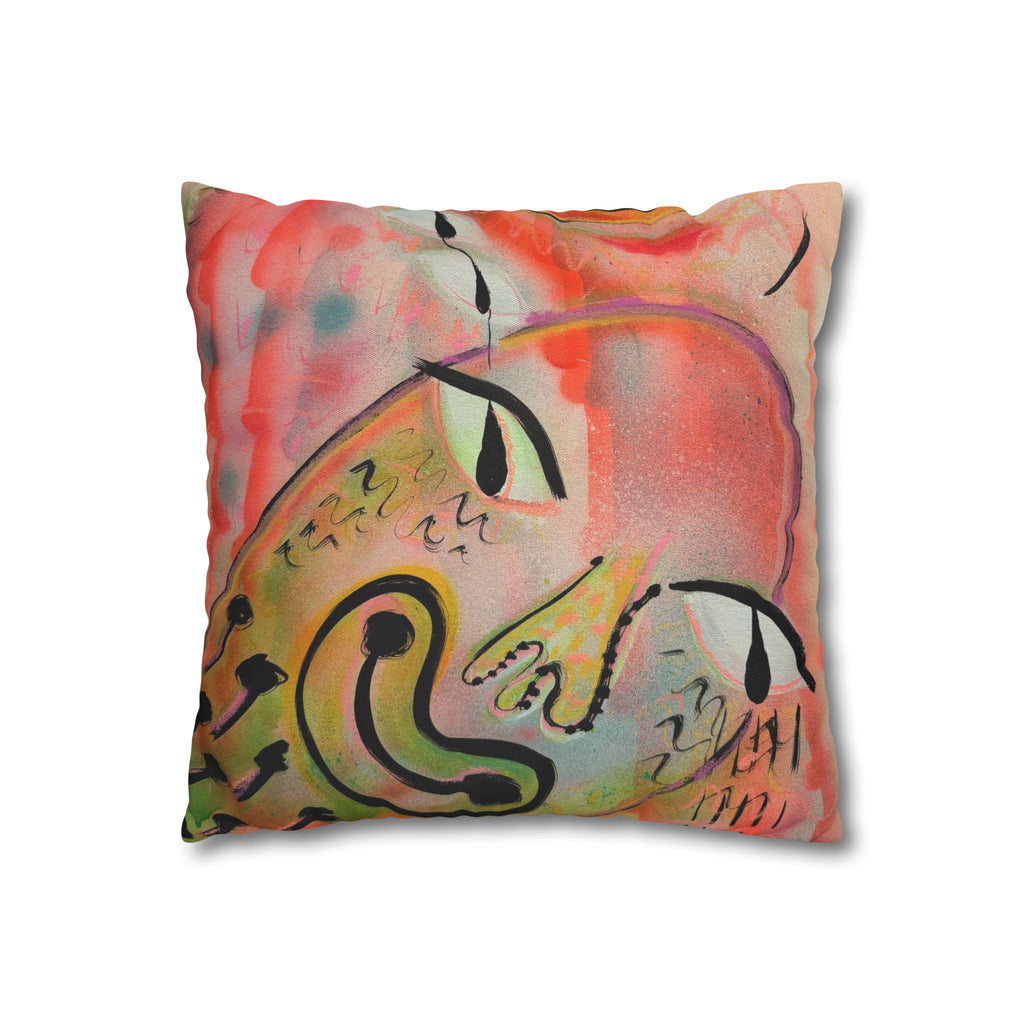Square Poly Canvas Pillowcase