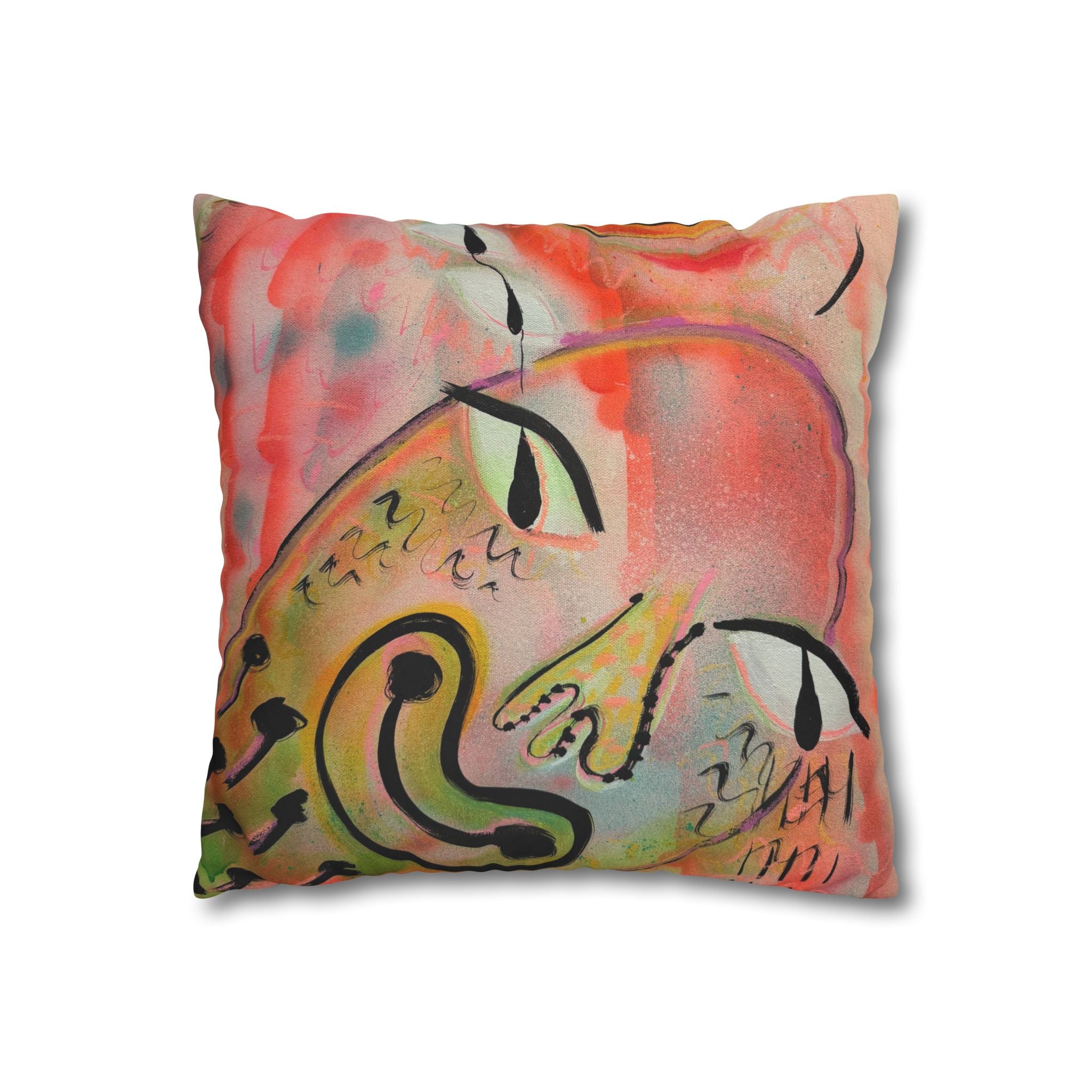 Square Poly Canvas Pillowcase