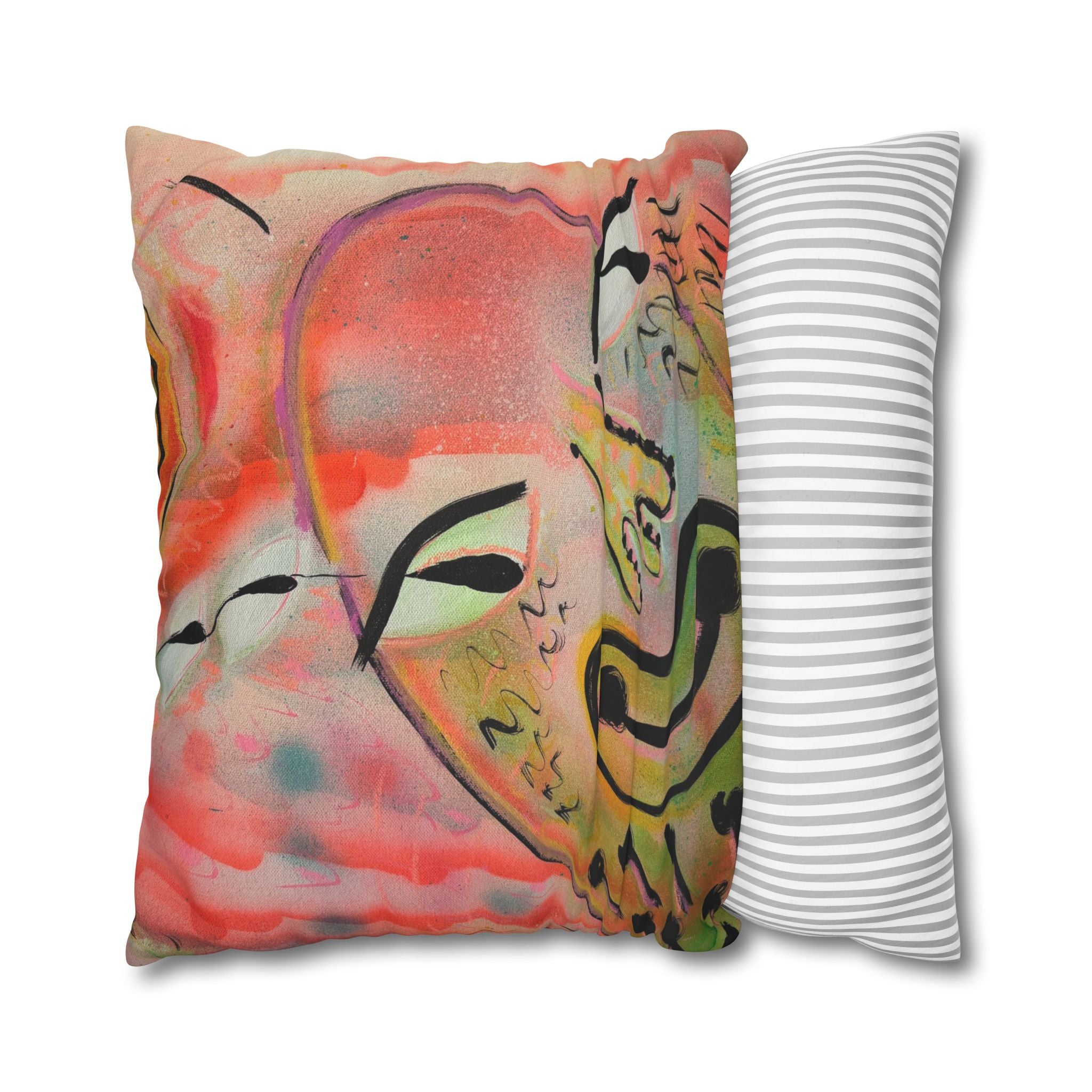 Square Poly Canvas Pillowcase