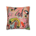 Square Poly Canvas Pillowcase