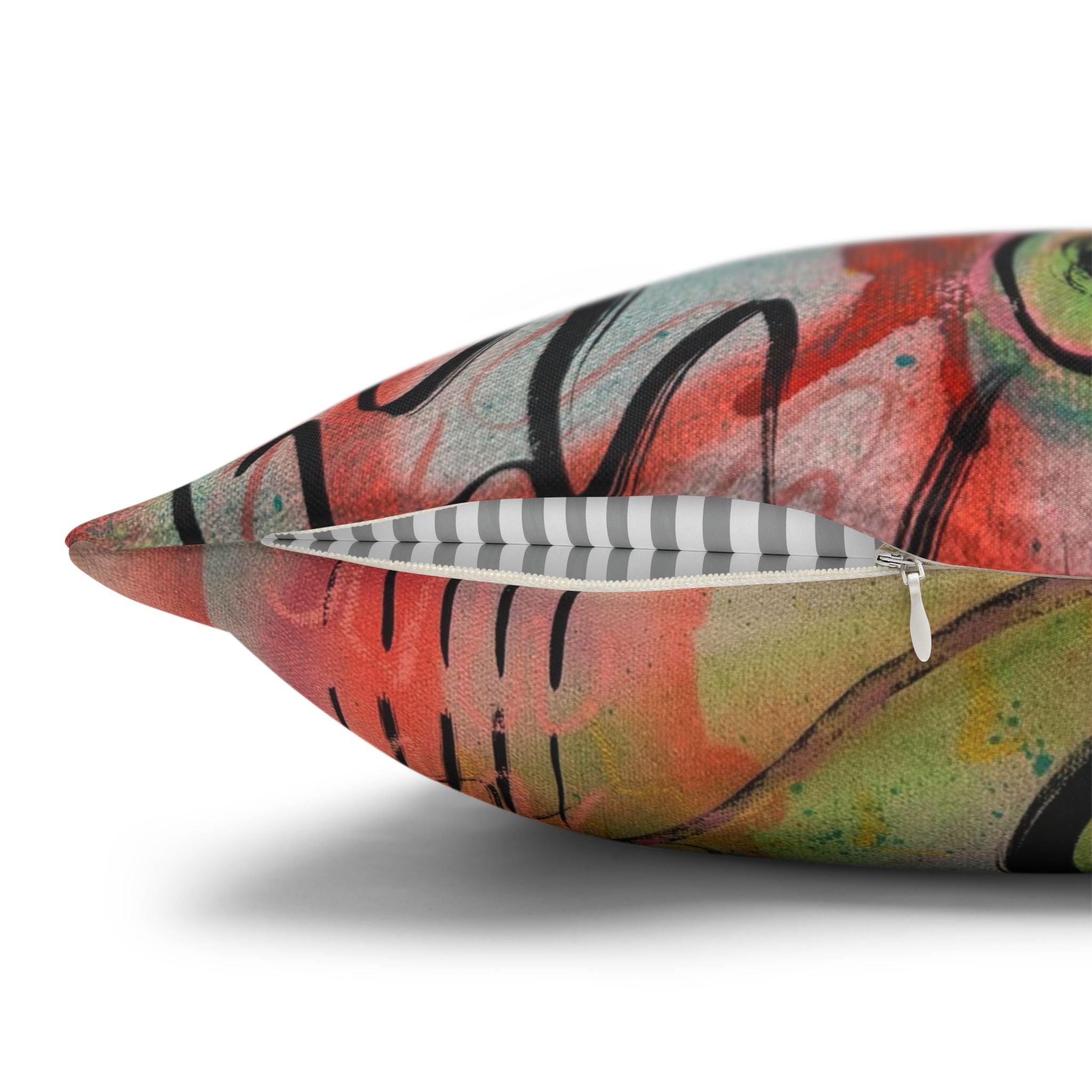 Square Poly Canvas Pillowcase