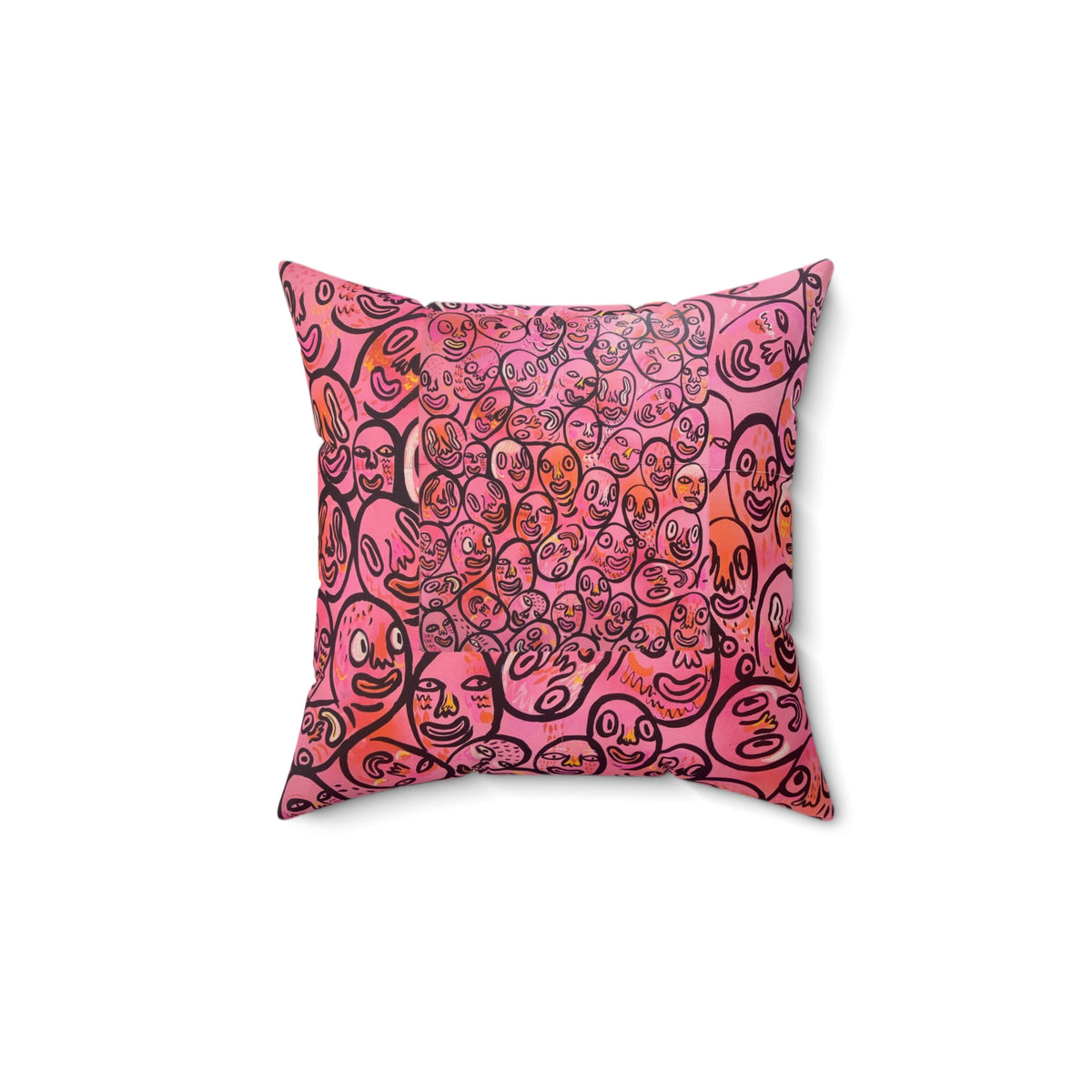 Spun Polyester Square Pillow
